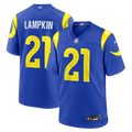 Los Angeles Rams Cam Lampkin Nike Royal Team Game Jersey product image 1, provided for visual reference and product detail