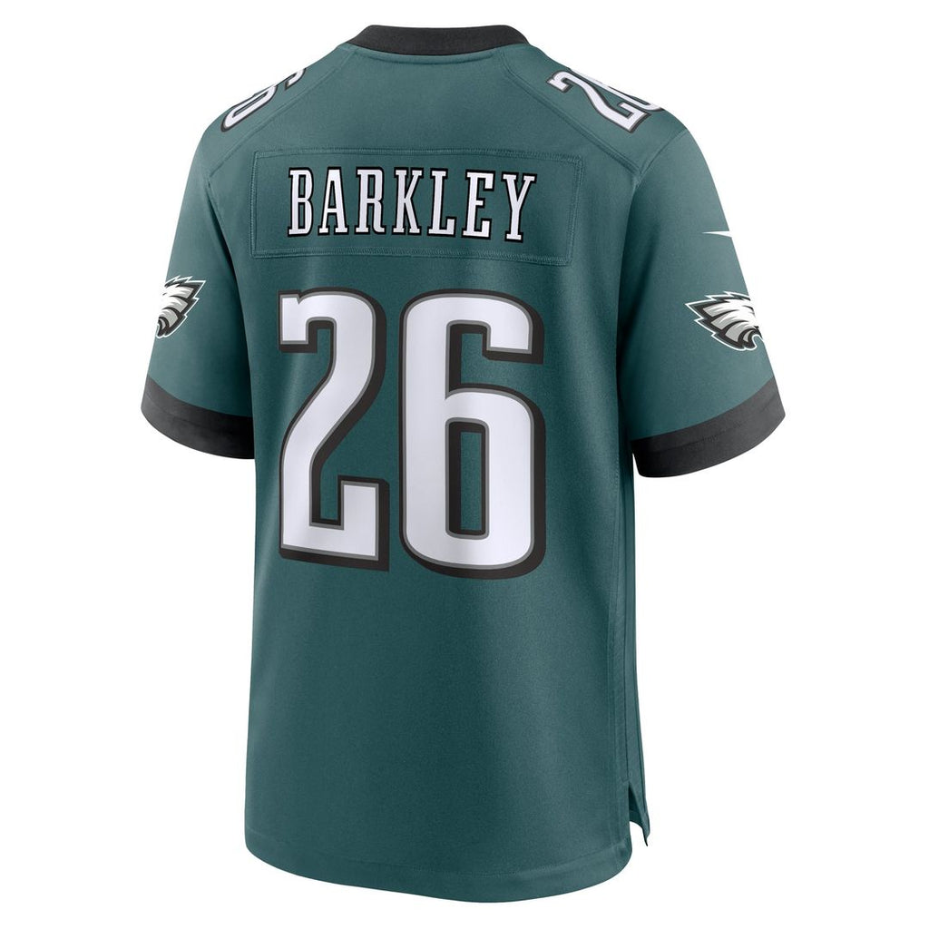 Philadelphia Eagles Saquon Barkley Nike Midnight Green Game Player Jersey product image 13, provided for visual reference