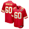 Kansas City Chiefs Hunter Nourzad Nike Red Game Jersey product image 1, provided for visual reference and product detail