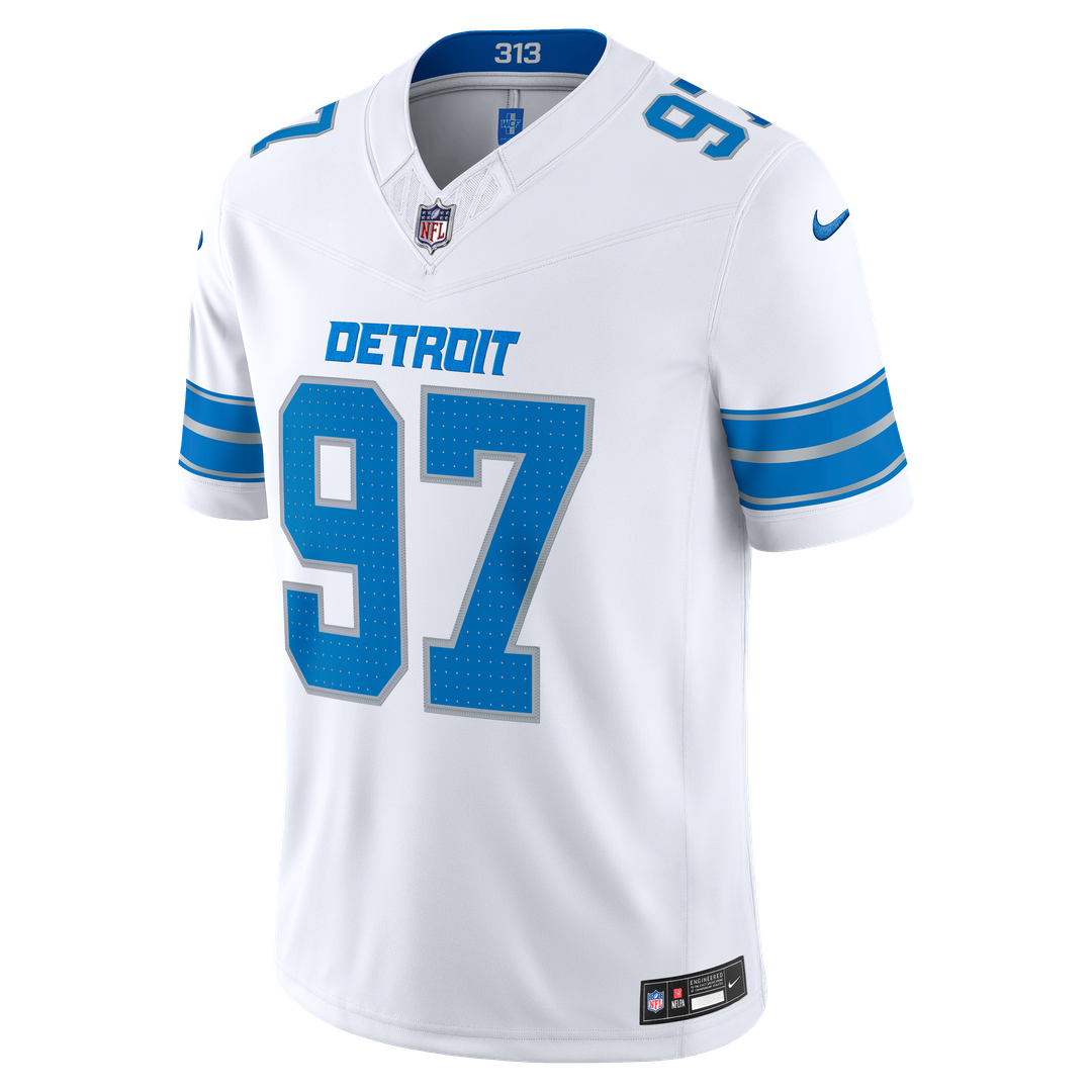 Detroit Lions Aidan Hutchinson Nike Black Alternate Vapor F.U.S.E. Stitched Limited Jersey product image 11, provided for