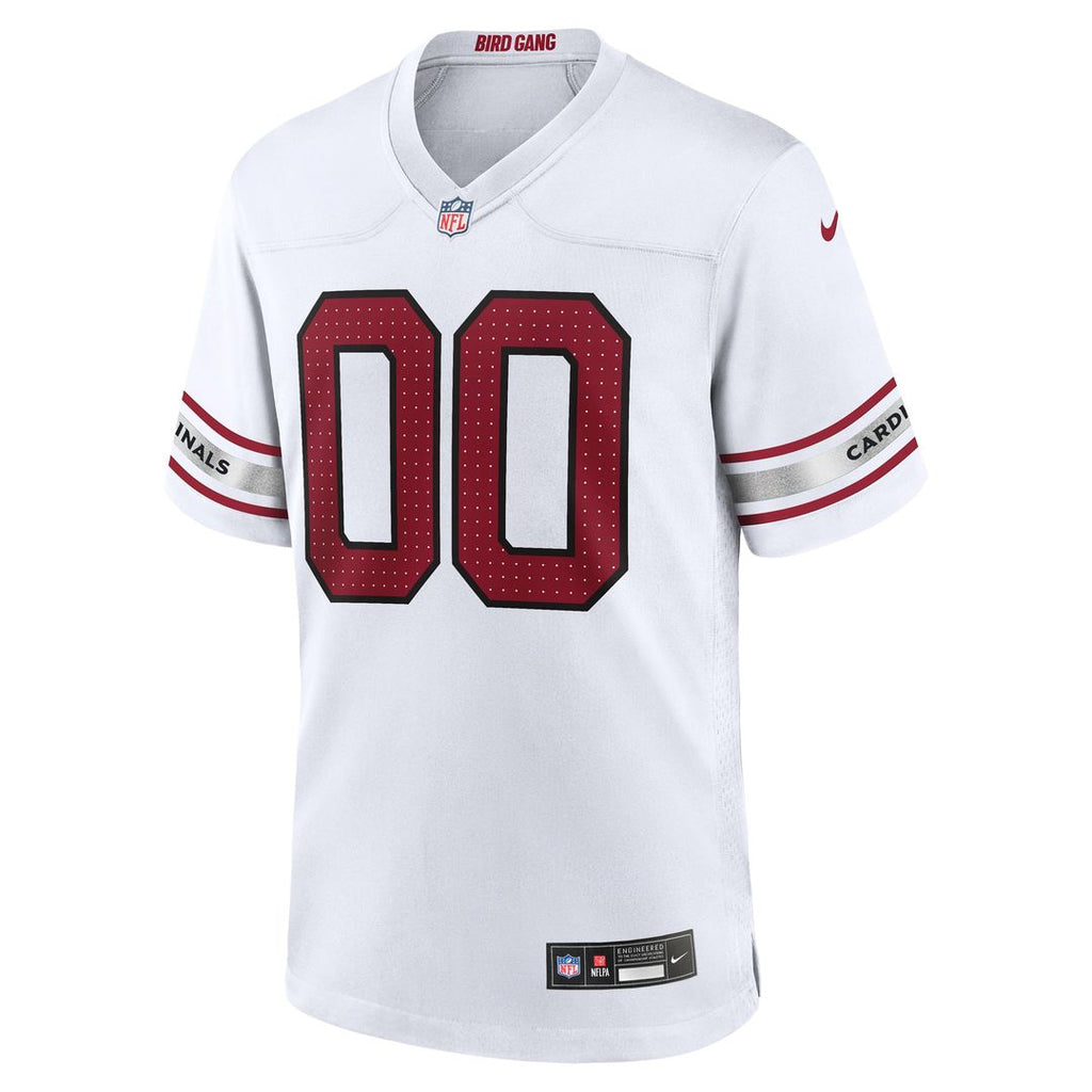 Arizona Cardinals Nike White Custom Game Jersey product image 5, provided for visual reference and product detail review