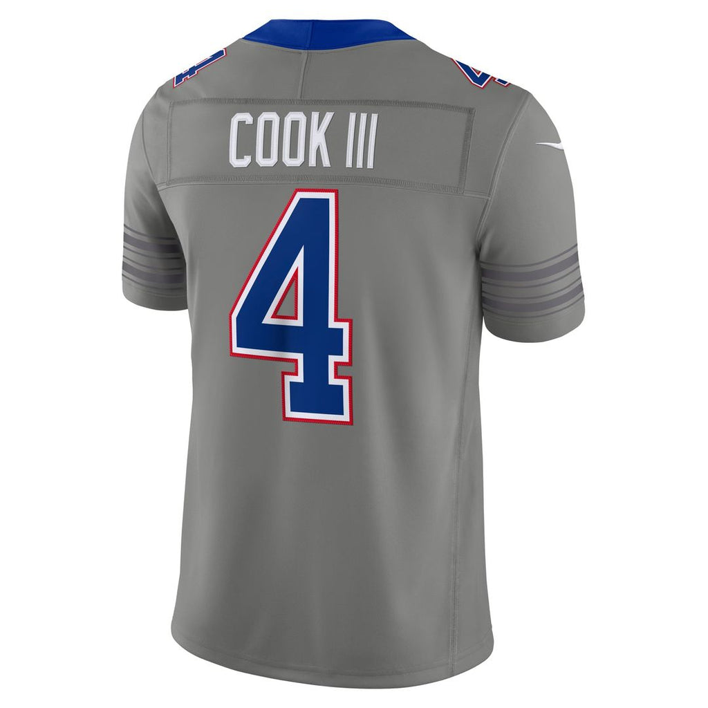 Buffalo Bills James Cook III Nike Royal Team Vapor F.U.S.E. Stitched Limited Jersey product image 9, provided for visual