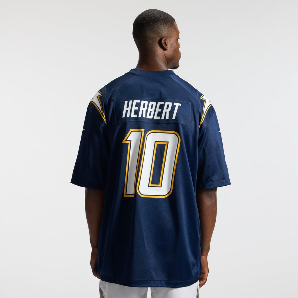 Los Angeles Chargers Justin Herbert Nike Powder Blue Player Game Jersey product image 29, provided for visual reference and