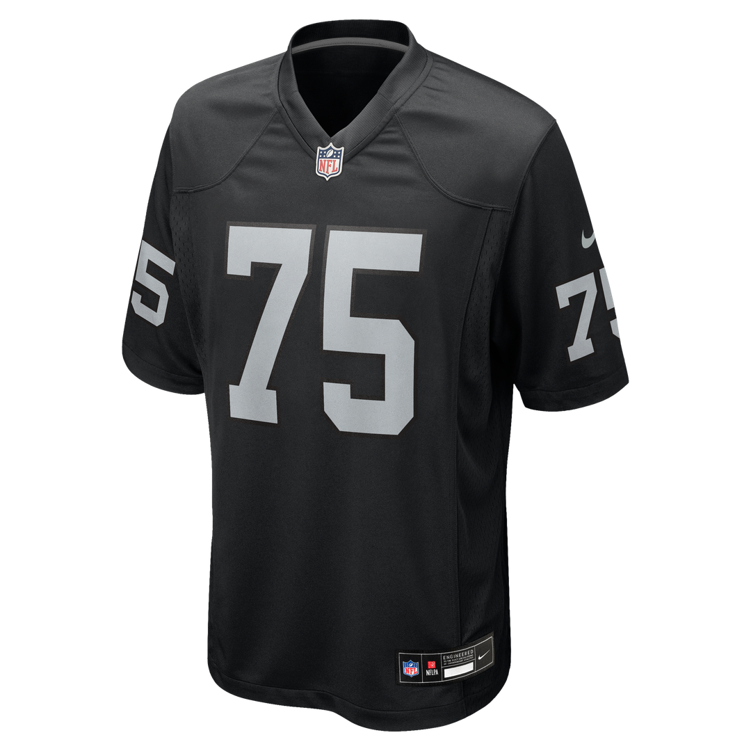 Las Vegas Raiders Howie Long Nike Black Game Retired Player Jersey product image 2, provided for visual reference and
