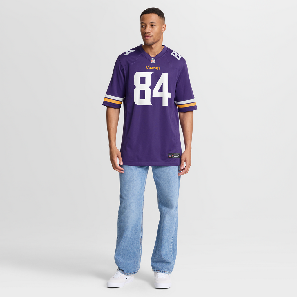 Minnesota Vikings Randy Moss Nike White Retired Player Game Jersey product image 13, provided for visual reference and