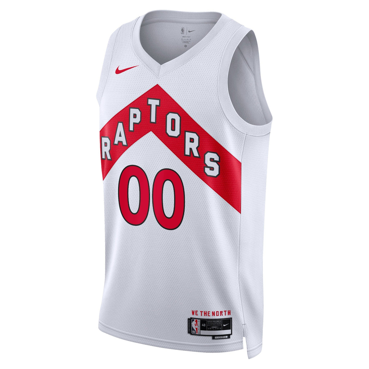 Toronto Raptors Nike Association Swingman Jersey - Custom - Unisex product image 2, provided for visual reference and