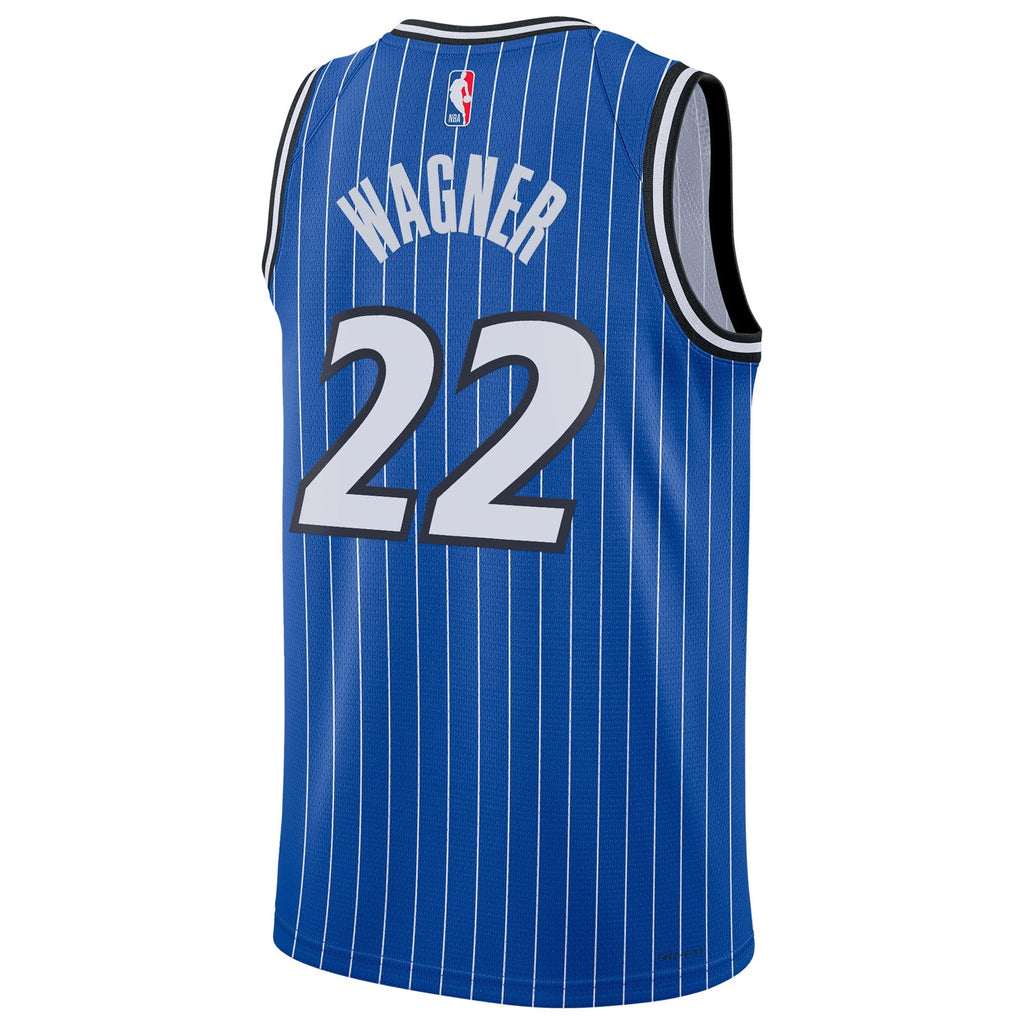 Orlando Magic Nike Replica Icon Edition Swingman Jersey - Blue - Franz Wagner - Unisex product image 4, provided for visual