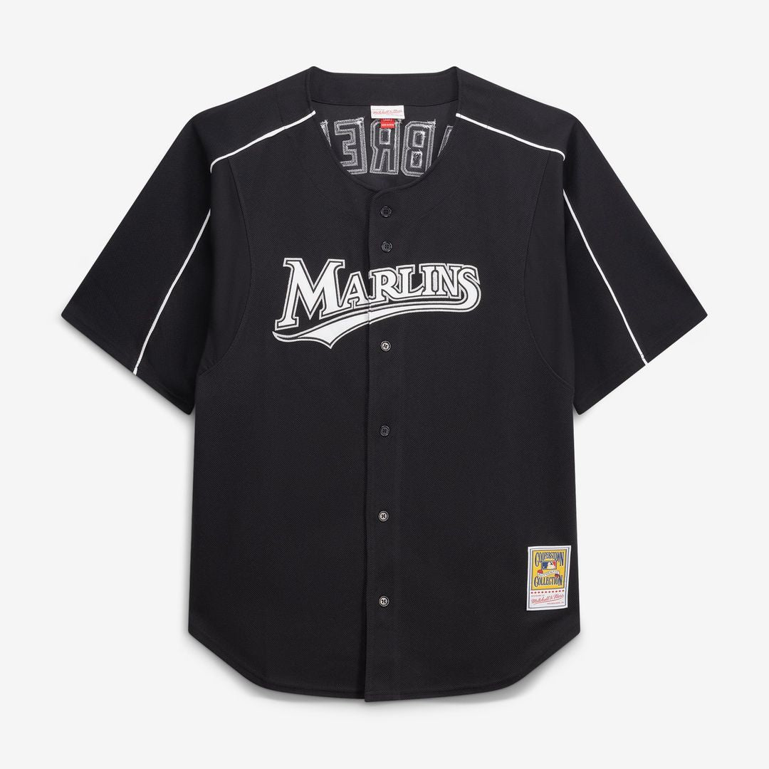 Miami Marlins Miguel Cabrera Mitchell & Ness Black Big & Tall Cooperstown Mesh Batting Practice Jersey product image 2,