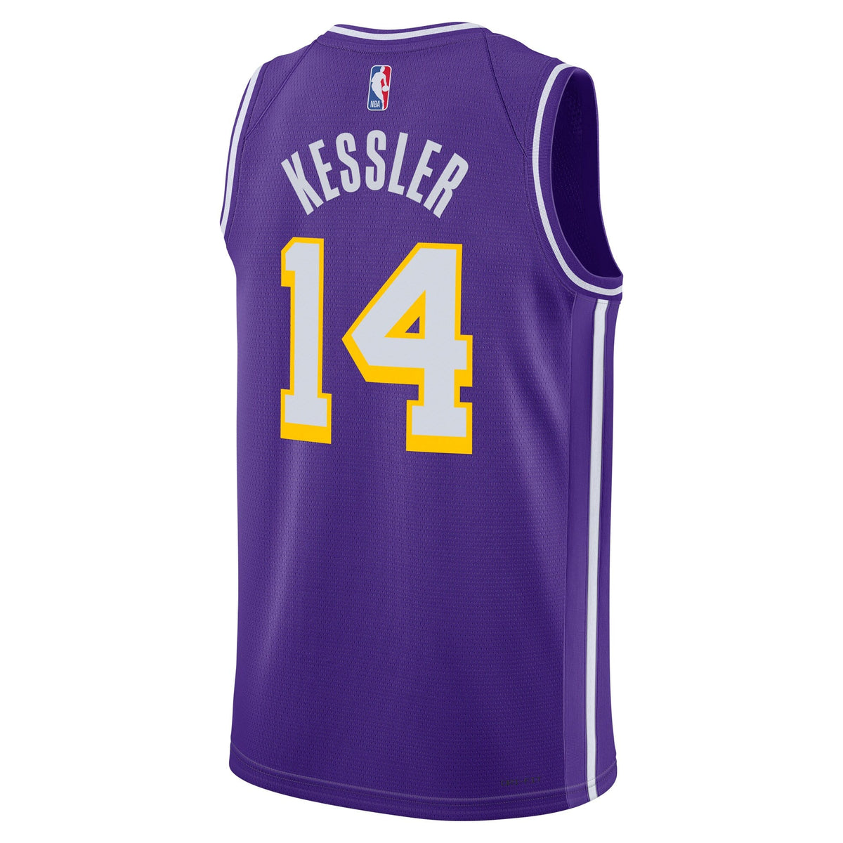 Los Angeles Lakers Jordan Brand Statement Edition Jersey - Purple - Walker Kessler - Unisex product image 4, provided for
