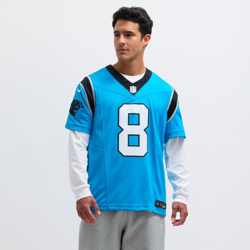 Carolina Panthers Jaycee Horn Nike Blue Vapor F.U.S.E. Limited Jersey product image 4, provided for visual reference and