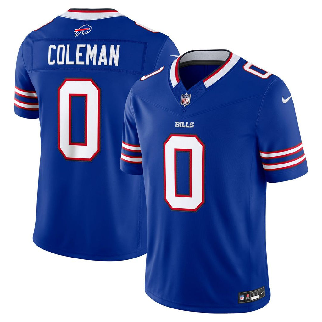Buffalo Bills Keon Coleman Nike Royal Team Vapor F.U.S.E. Stitched Limited Jersey product image 1, provided for visual