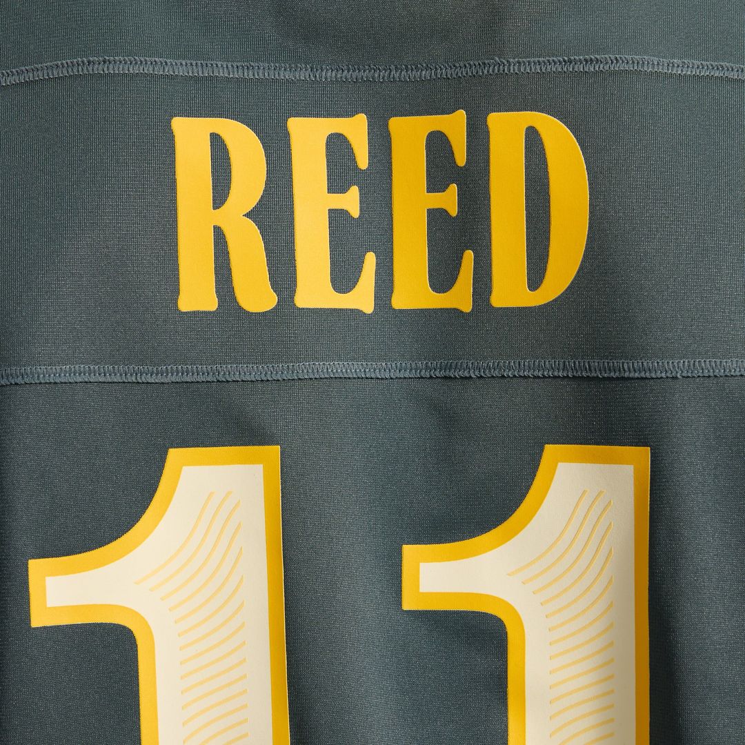Green Bay Packers Jayden Reed Nike Green 2026 Rivalries Collection Game Jersey product image 11, provided for visual