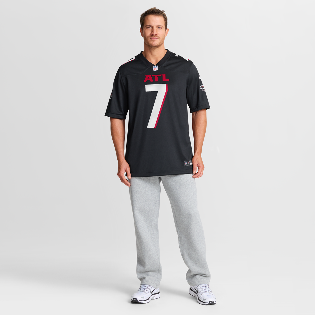 Atlanta Falcons Bijan Robinson Nike Black Game Jersey product image 15, provided for visual reference and product detail