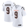 Cincinnati Bengals Joe Burrow Nike White Game Jersey product image 1, provided for visual reference and product detail review