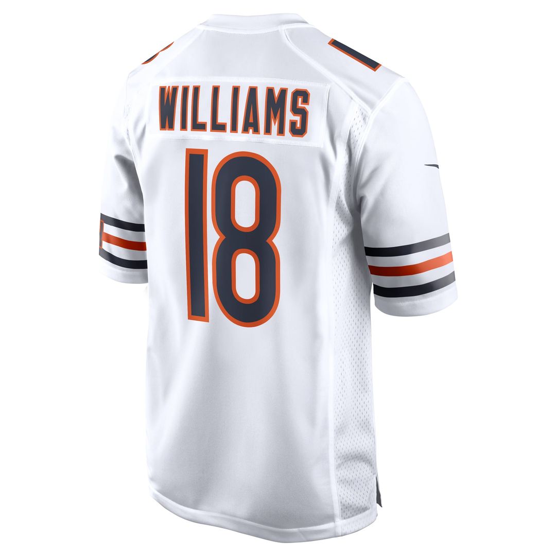 Chicago Bears Caleb Williams Nike Orange Alternate Player Game Jersey product image 15, provided for visual reference and