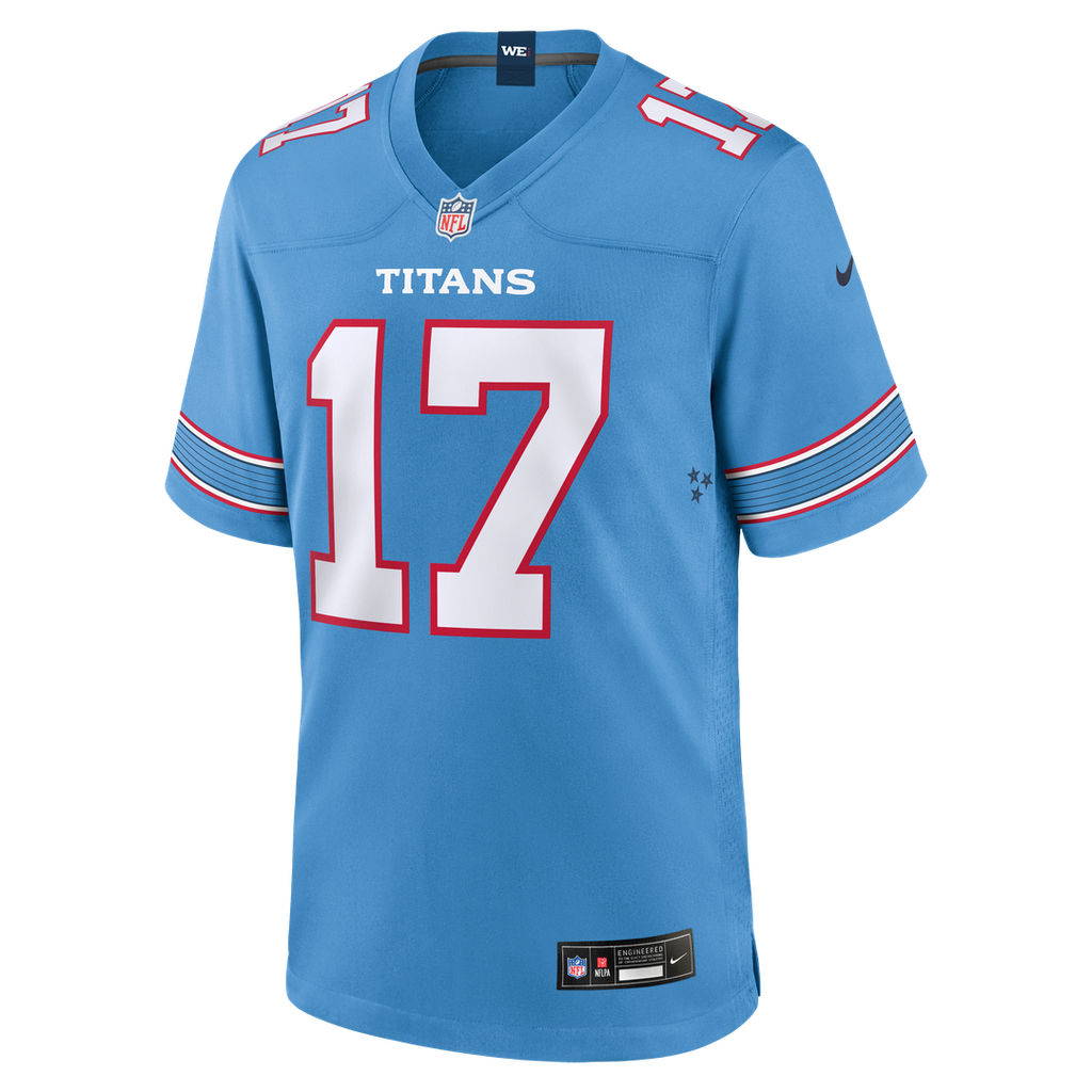 Tennessee Titans Chimere Dike Nike White Game Jersey product image 14, provided for visual reference and product detail