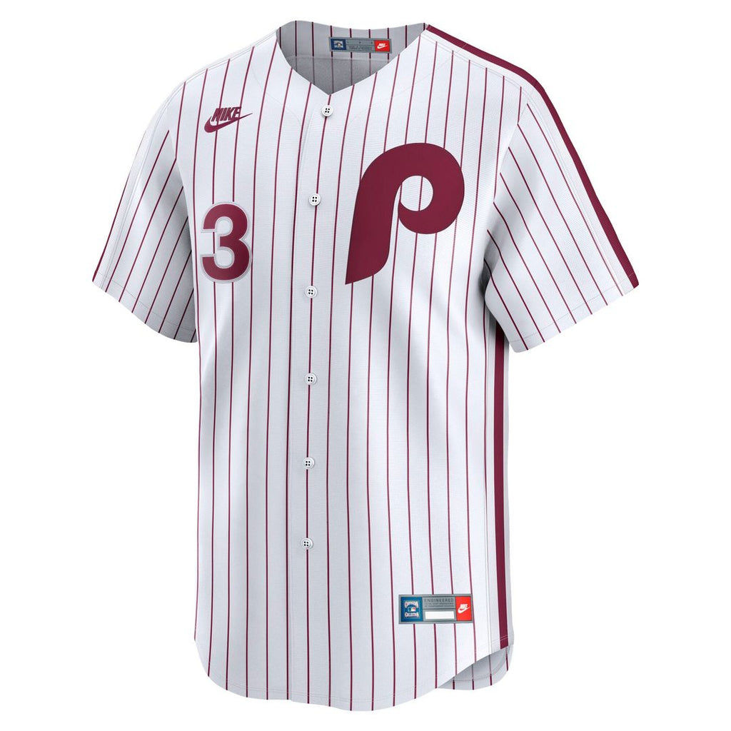 Philadelphia Phillies Bryce Harper Nike White Cooperstown Collection Limited Jersey product image 2, provided for visual