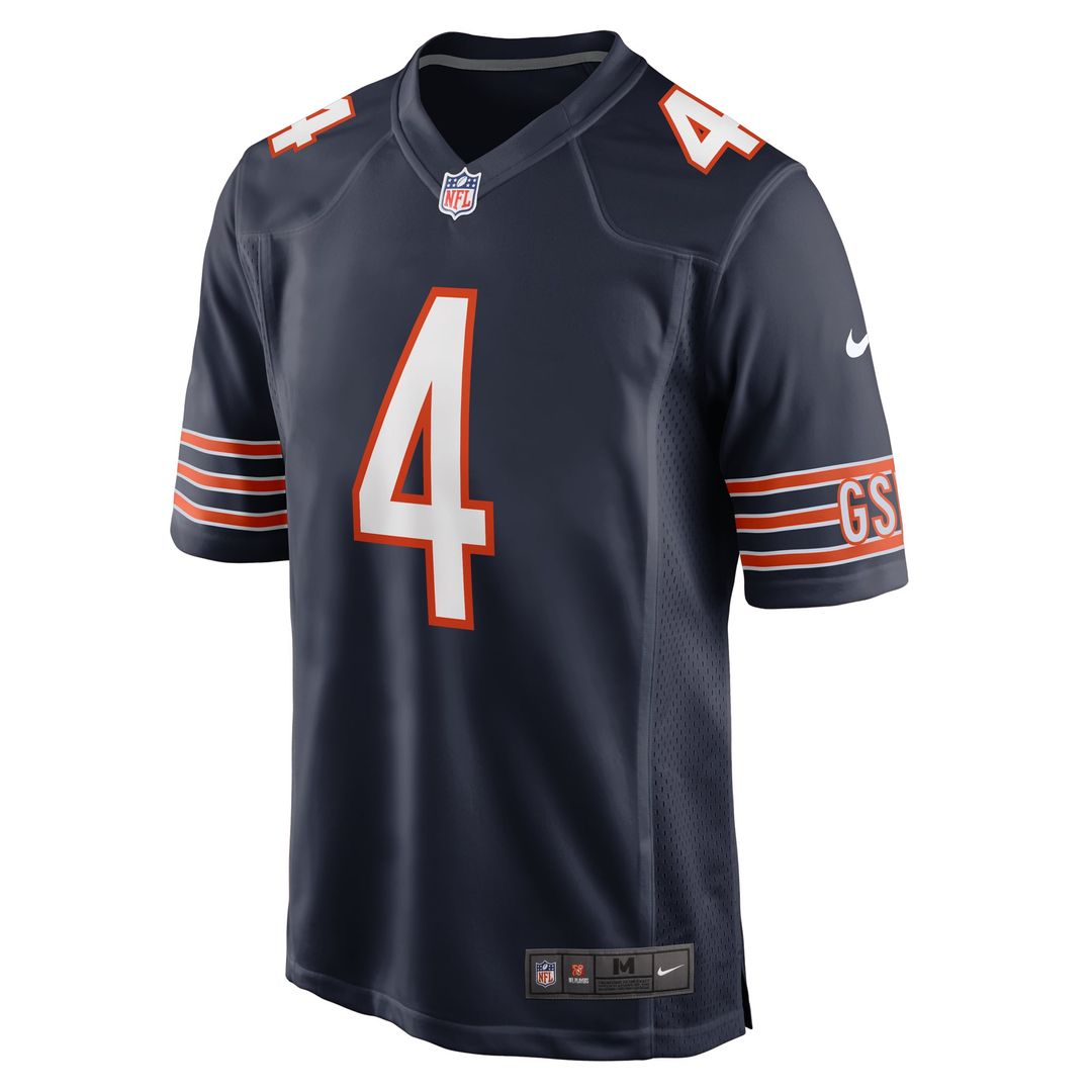 Chicago Bears D'Andre Swift Nike Navy Game Jersey product image 2, provided for visual reference and product detail review