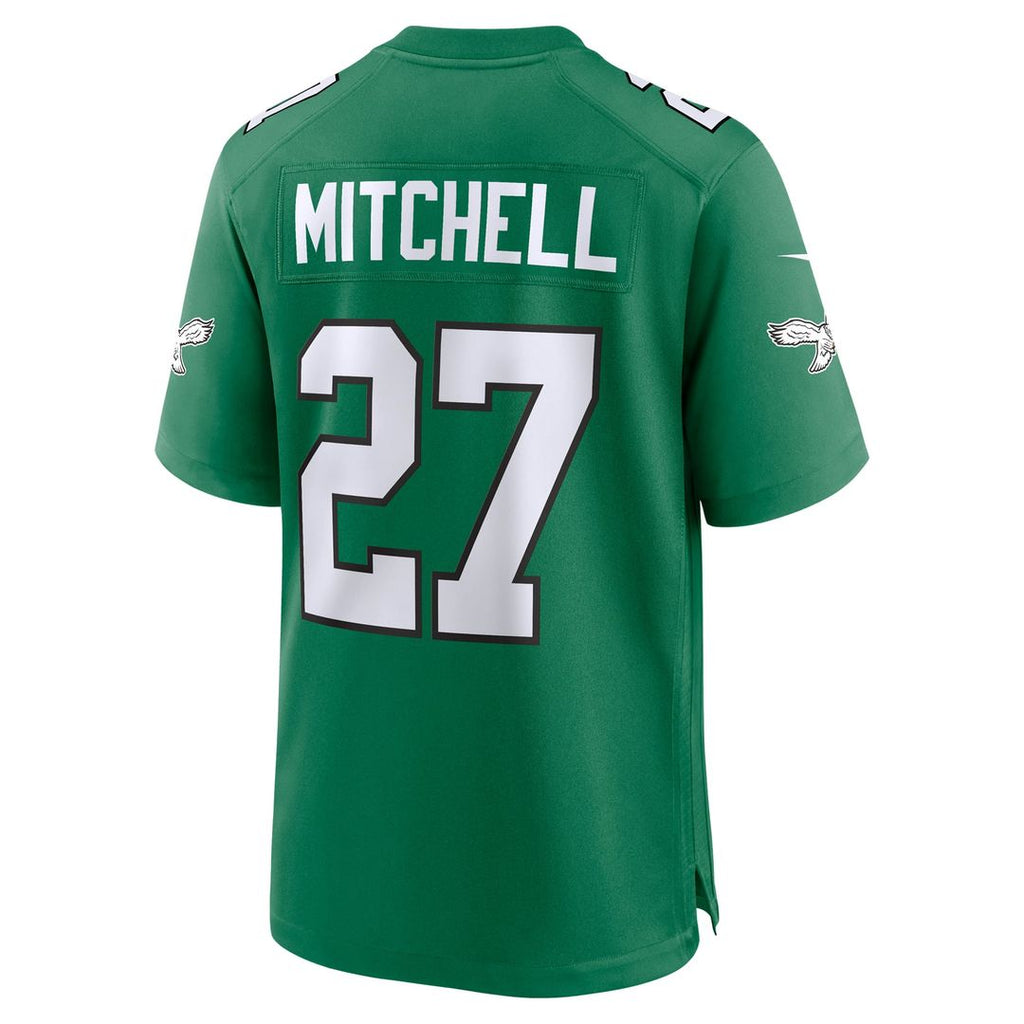 Philadelphia Eagles Quinyon Mitchell Nike Kelly Green Alternate Game Jersey product image 3, provided for visual reference