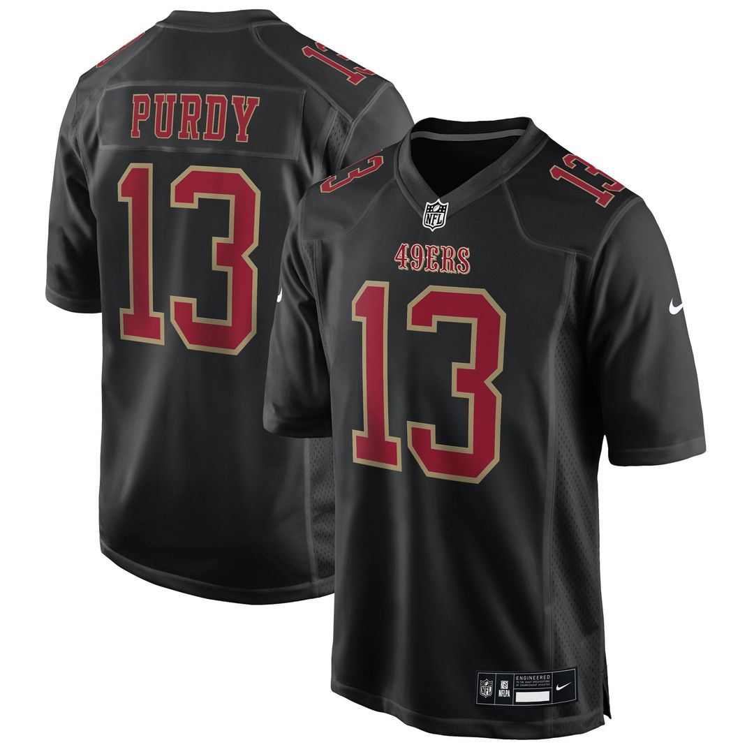 San Francisco 49ers Brock Purdy Nike Tundra White Fashion Game Jersey product image 7, provided for visual reference and