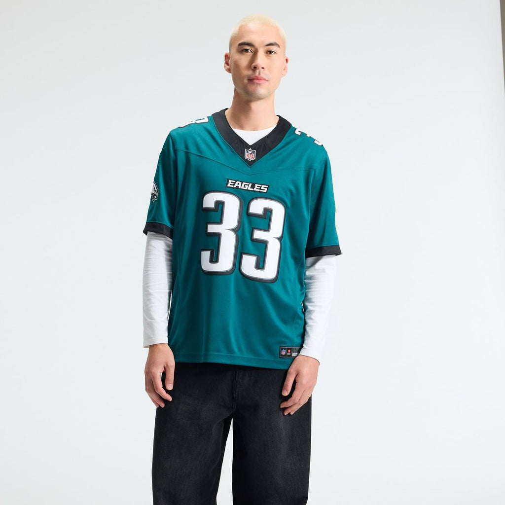 Philadelphia Eagles Cooper DeJean Nike White Vapor F.U.S.E. Stitched Limited Jersey product image 14, provided for visual