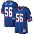 New York Giants Lawrence Taylor Mitchell & Ness Royal Big & Tall 1986 Retired Player Replica Jersey product image 1,