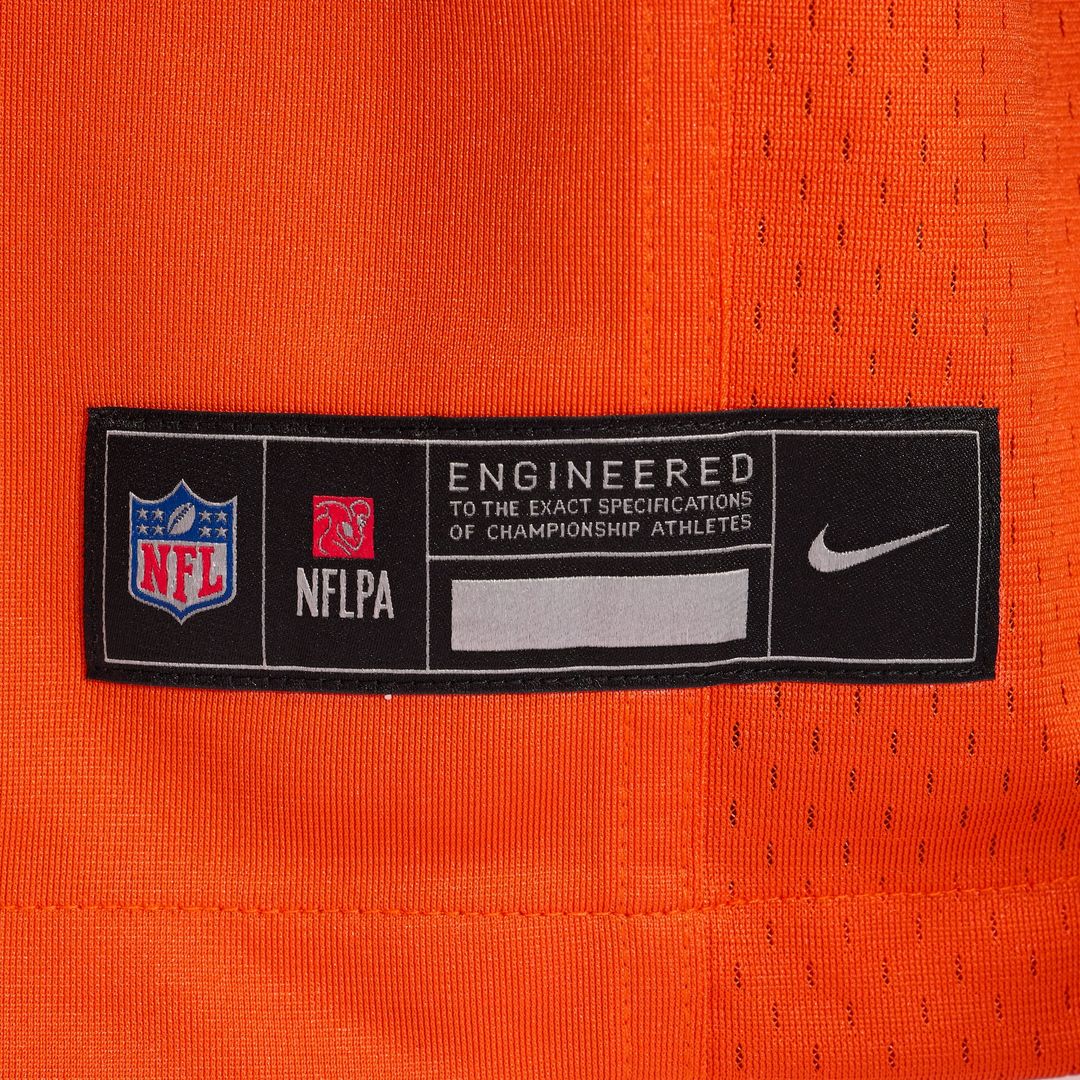 Chicago Bears Caleb Williams Nike White First Round Pick Player Game Jersey product image 32, provided for visual reference