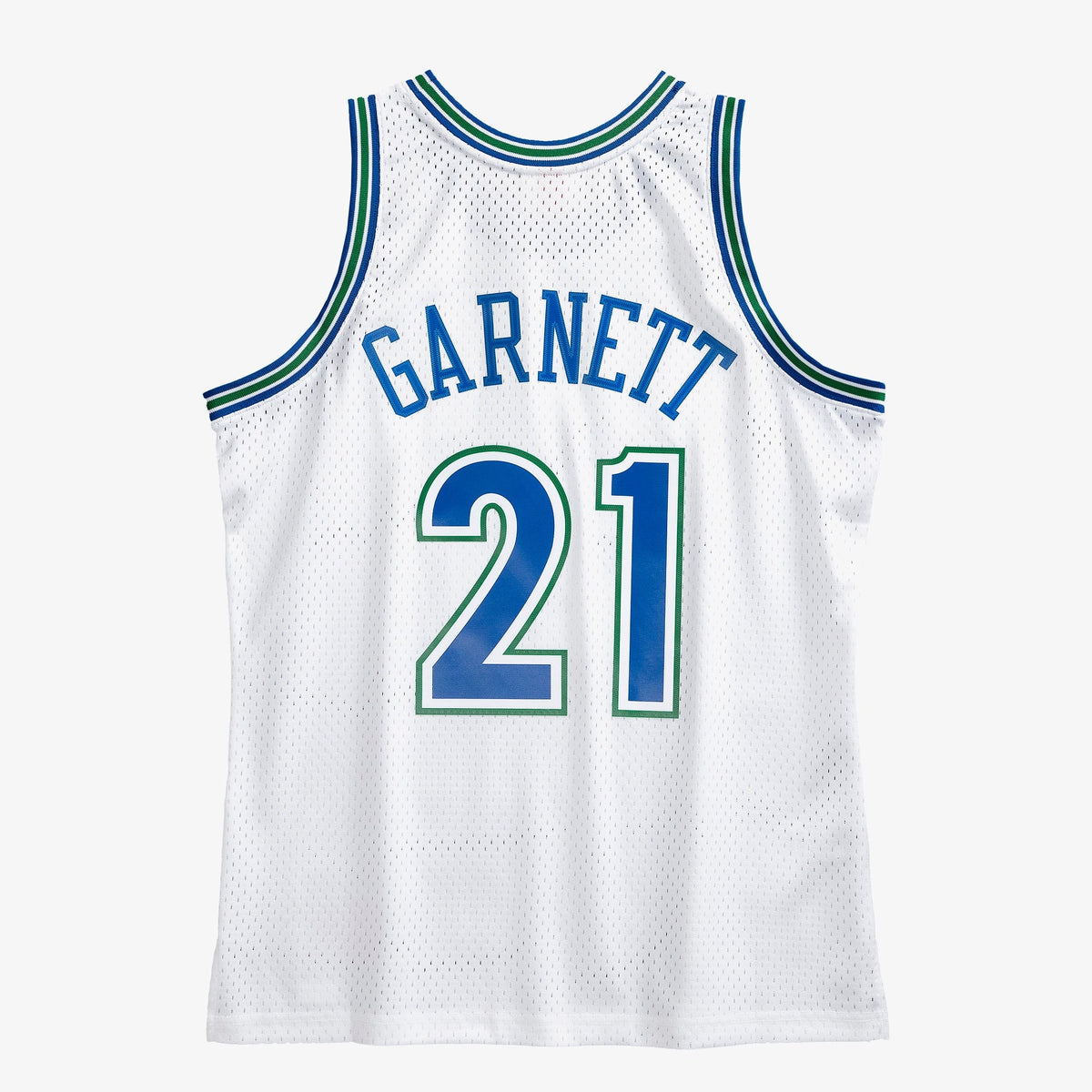 Minnesota Timberwolves Mitchell & Ness Kevin Garnett 1995 Swingman Authentic Jersey - White product image 4, provided for