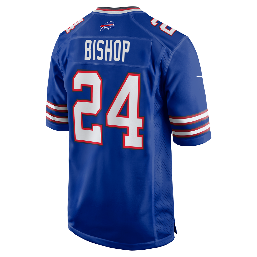 Buffalo Bills Cole Bishop Nike Royal Game Jersey product image 3, provided for visual reference and product detail review