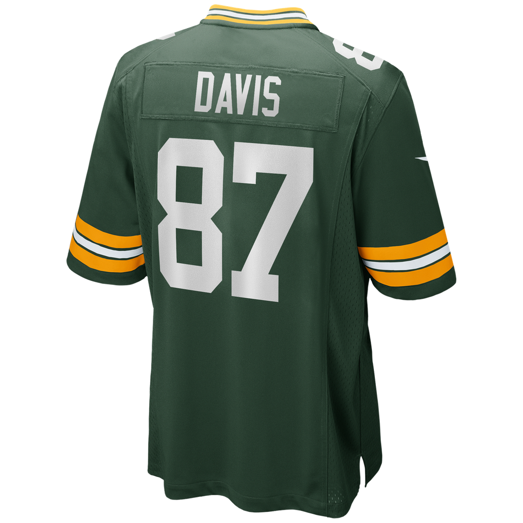 Green Bay Packers Willie Davis Nike Green Game Retired Player Jersey product image 3, provided for visual reference and