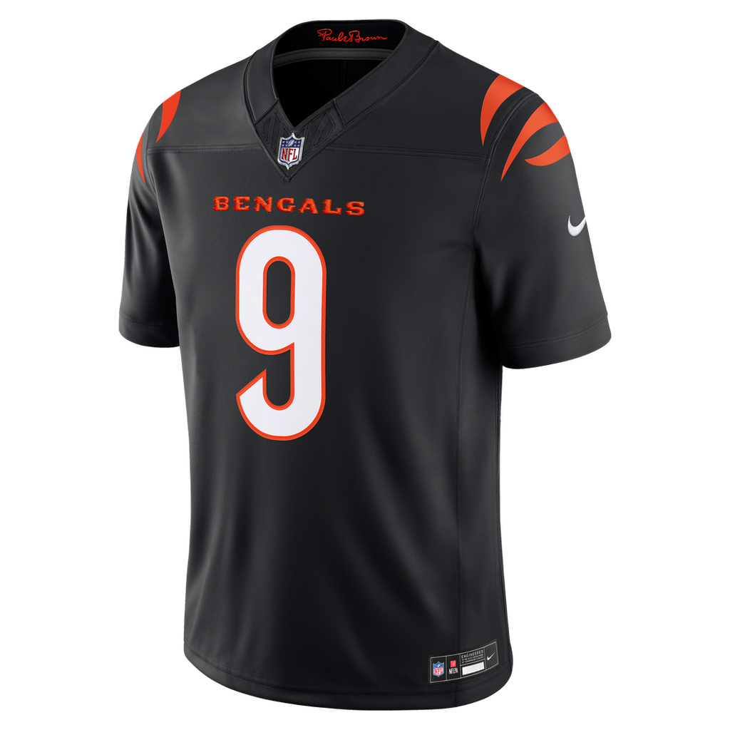 Cincinnati Bengals Joe Burrow Nike White Vapor F.U.S.E. Stitched Limited Jersey product image 12, provided for visual