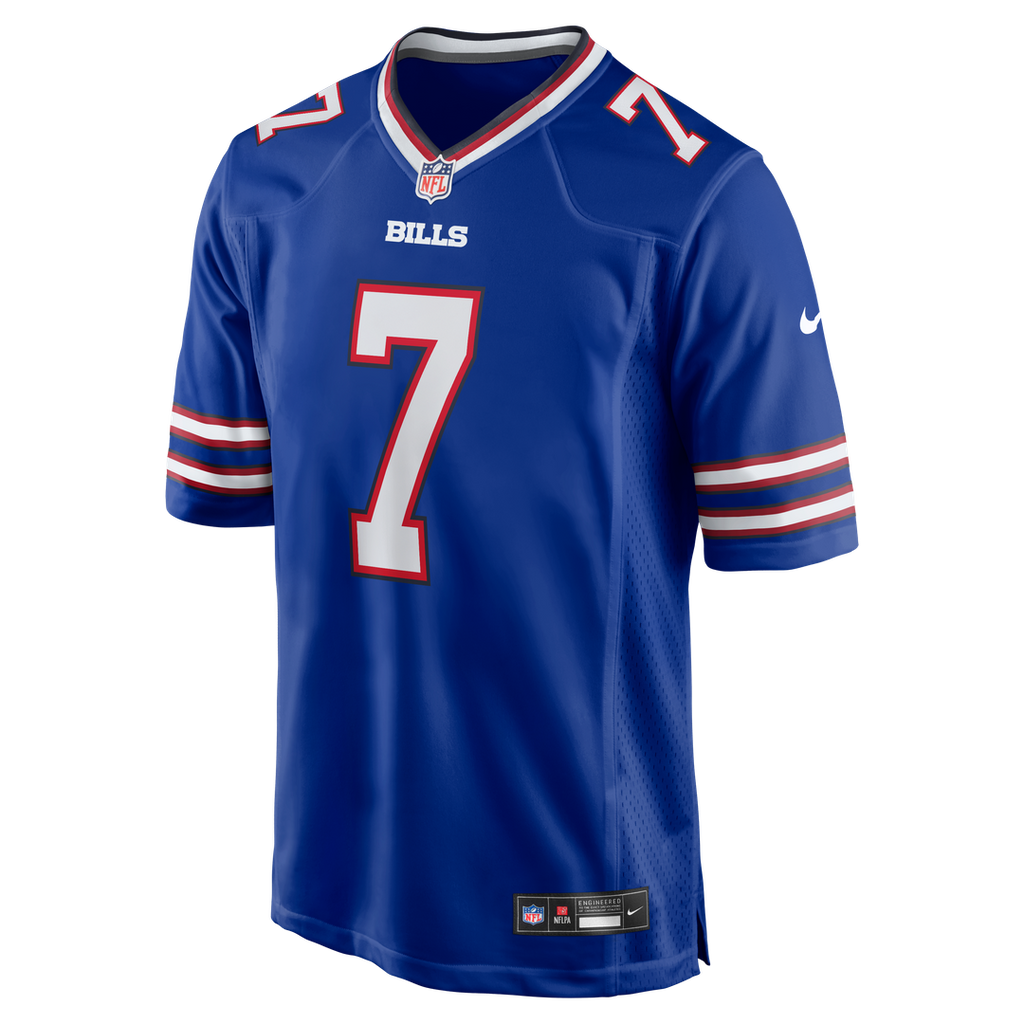 Buffalo Bills Ray Davis Nike Royal Team Game Jersey product image 2, provided for visual reference and product detail review
