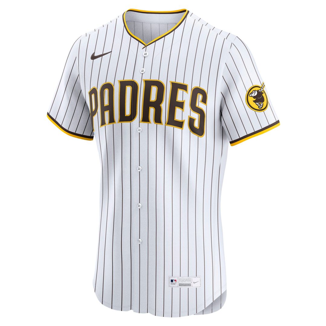 San Diego Padres Fernando Tatis Jr. Nike White Home Elite Jersey product image 2, provided for visual reference and product