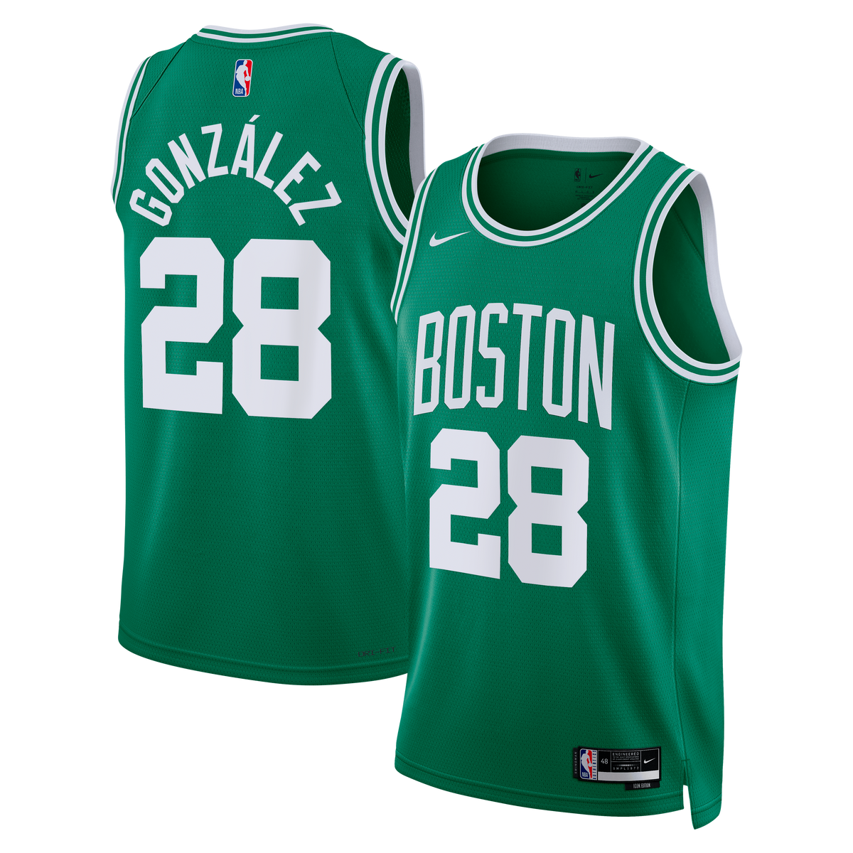 Boston Celtics Nike Icon Edition Swingman Jersey - Kelly product image 1