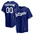 Los Angeles Dodgers Nike Royal Alternate Replica Custom Jersey product image 1, provided for visual reference and product