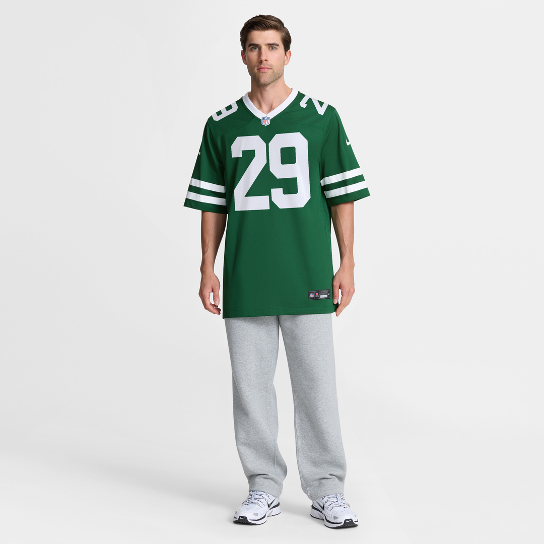 New York Jets Minkah Fitzpatrick Nike Legacy Green Game Jersey product image 2, provided for visual reference and product