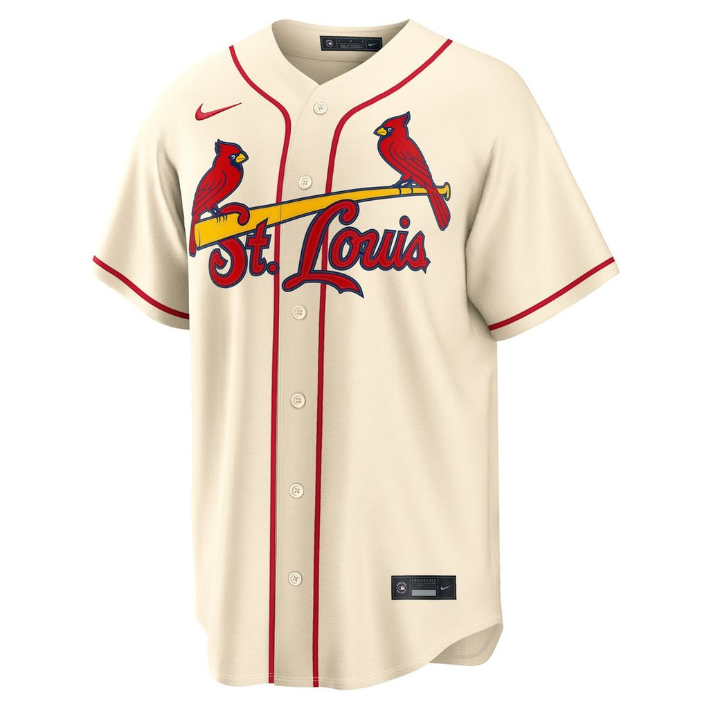 St. Louis Cardinals Masyn Winn Nike Light Blue Alternate Replica Jersey product image 8, provided for visual reference and