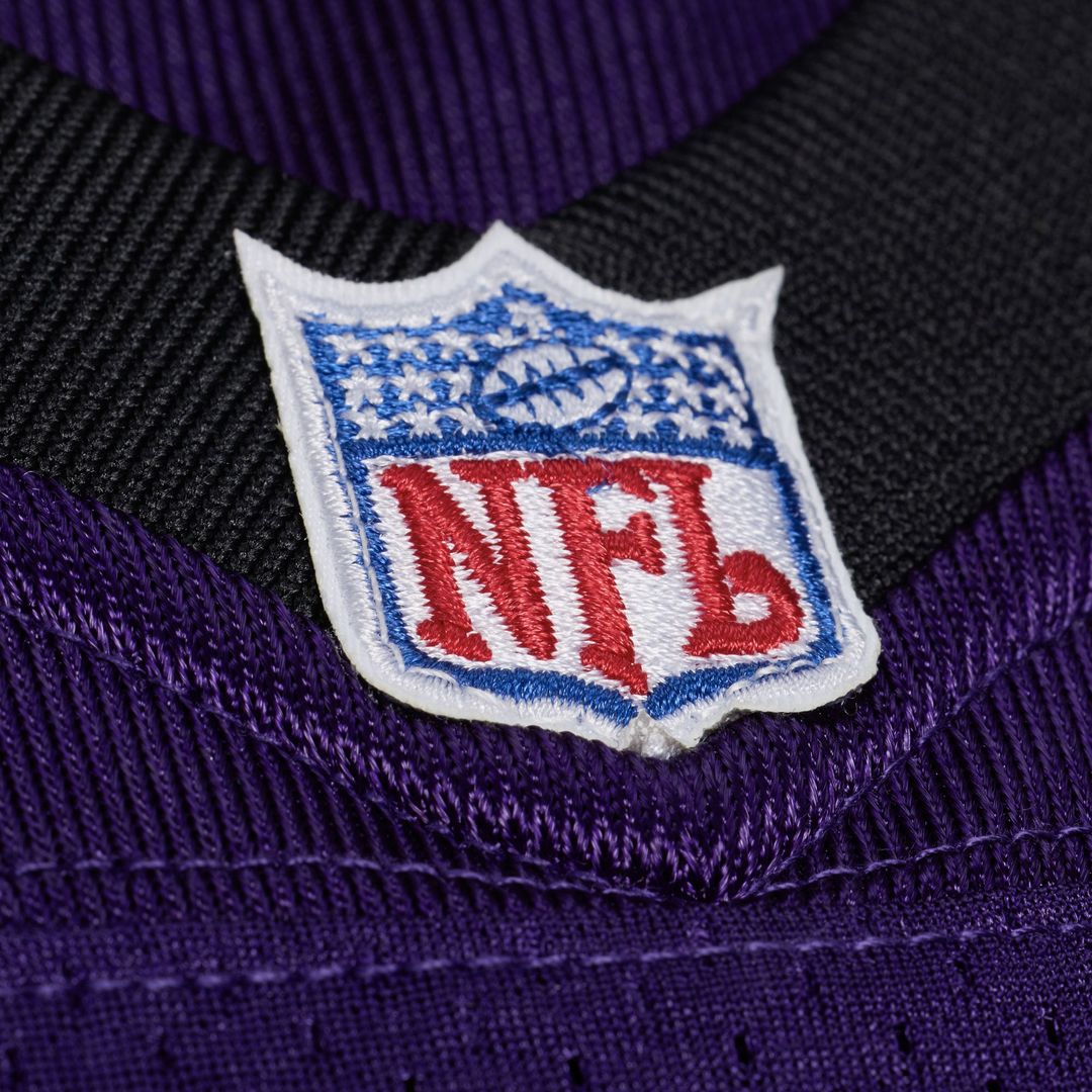 Baltimore Ravens Ray Lewis Mitchell & Ness Purple 1996 Authentic Throwback Jersey product image 4, provided for visual
