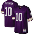 Minnesota Vikings Fran Tarkenton Mitchell & Ness Purple Legacy Replica Jersey product image 1, provided for visual reference