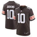 Cleveland Browns Quinshon Judkins Nike Brown 2025 NFL Draft Game Jersey product image 1, provided for visual reference and
