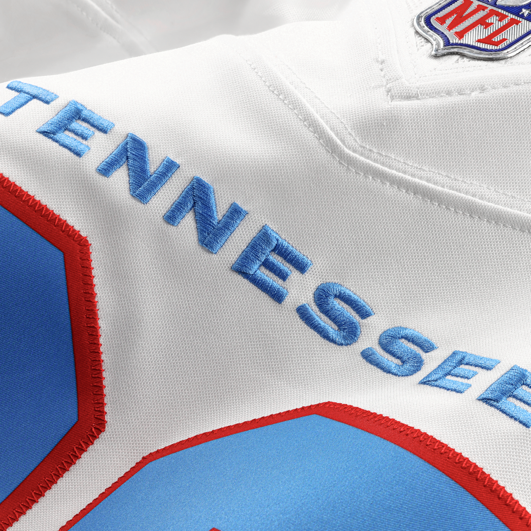 Tennessee Titans Jeffery Simmons Nike Light Blue Team Vapor F.U.S.E. Stitched Limited Jersey product image 38, provided for