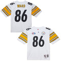 Pittsburgh Steelers Hines Ward Mitchell & Ness White 2005 Authentic Throwback Retired Player Jersey product image 1,