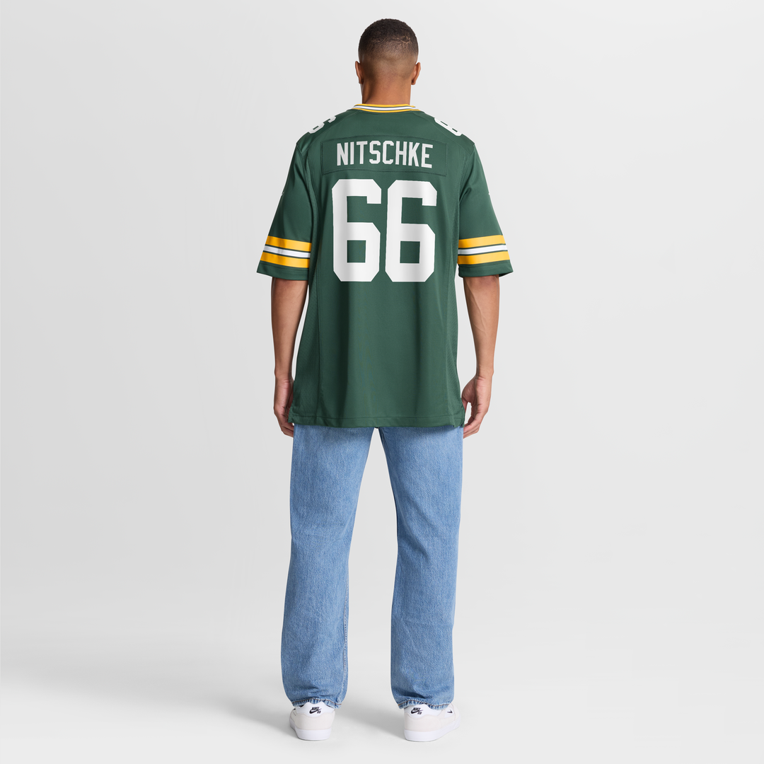 Green Bay Packers Ray Nitschke Nike Green Game Retired Player Jersey product image 8, provided for visual reference and