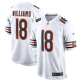 Chicago Bears Caleb Williams Nike White First Round Pick Player Game Jersey product image 1, provided for visual reference