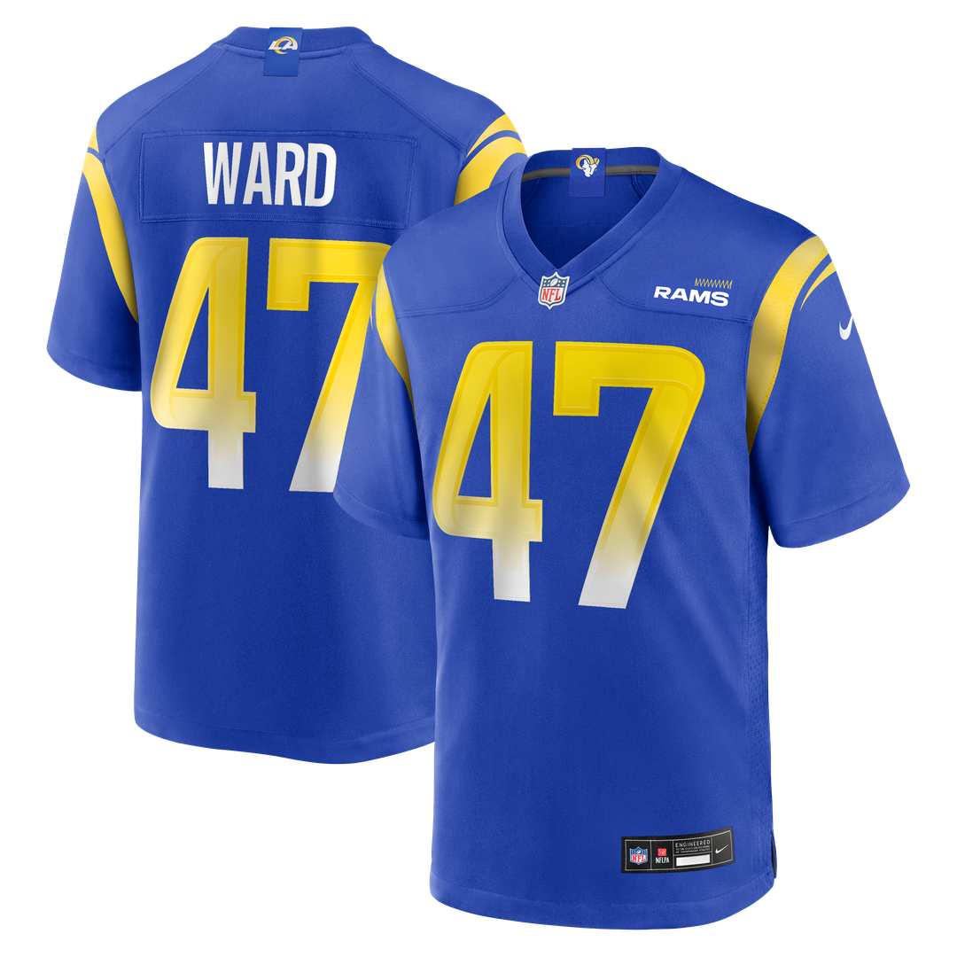 Los Angeles Rams Alex Ward Nike Royal Home Game Jersey product image 1, provided for visual reference and product detail