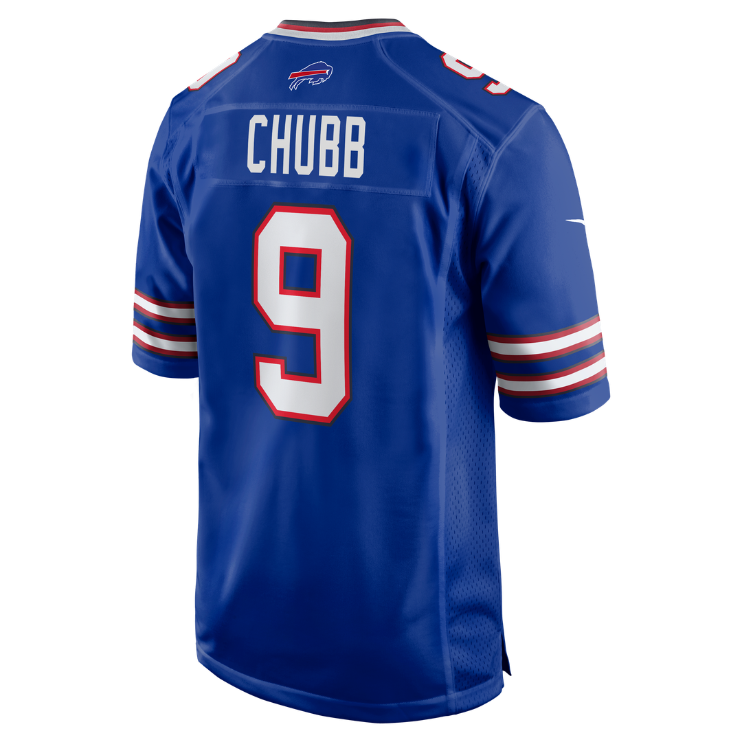Buffalo Bills Bradley Chubb Nike Royal Team Game Jersey product image 3, provided for visual reference and product detail