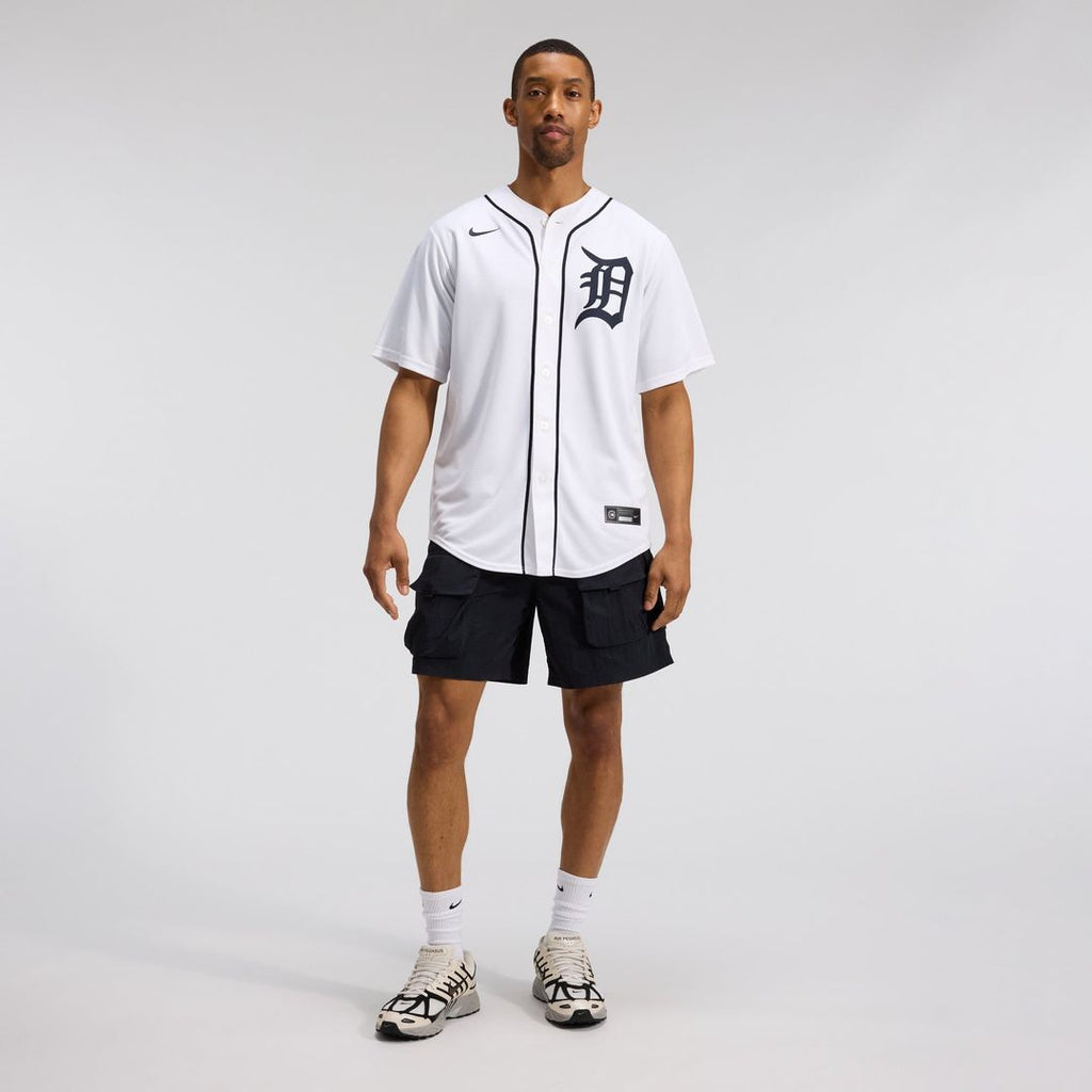 Detroit Tigers Nike White Home Replica Jersey product image 3, provided for visual reference and product detail review