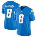 Los Angeles Chargers Omarion Hampton Nike Powder Blue Team Vapor F.U.S.E. Stitched Limited Jersey product image 1, provided