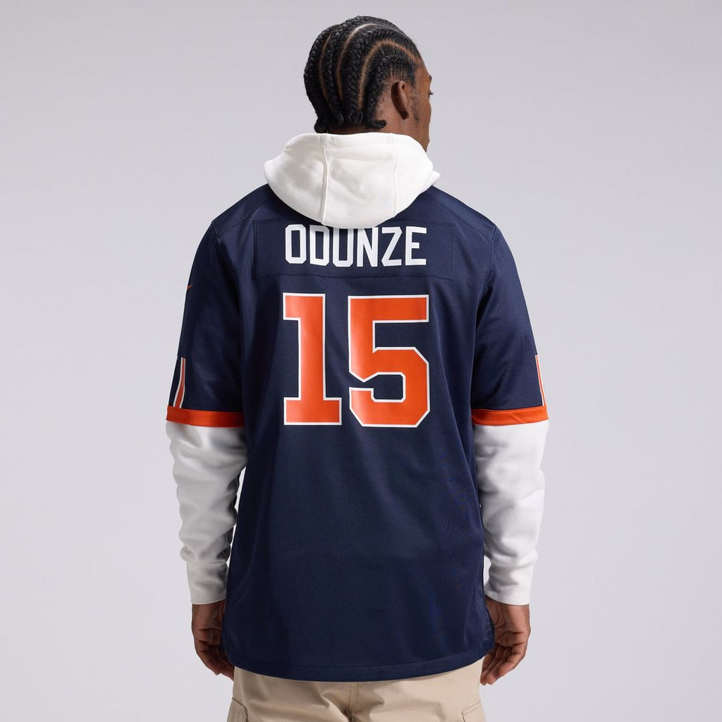 Chicago Bears Rome Odunze Nike Navy 2026 Rivalries Collection Game Jersey product image 3, provided for visual reference and