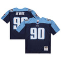 Tennessee Titans Jevon Kearse Mitchell & Ness Navy 1999 Legacy Replica Jersey product image 1, provided for visual reference